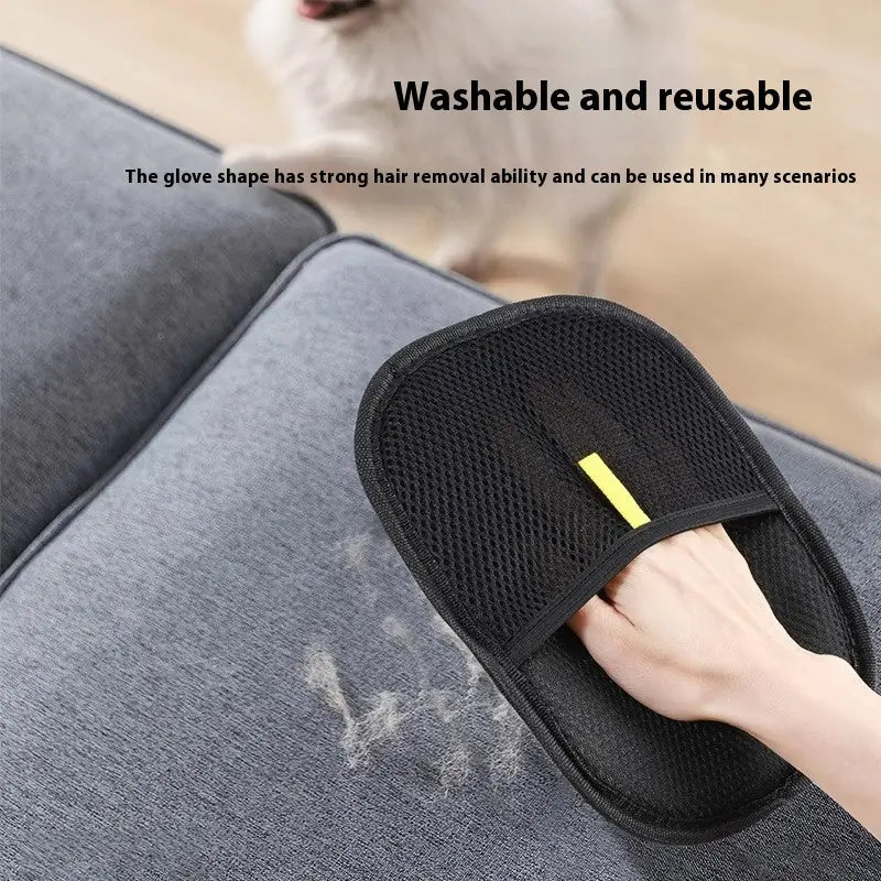 Pet Hair Remover Mitt Pet Hair Remover Gloves Deshedding Brush Glove For Dog Cat Rabbit With Long Short Curly Hair Meifu Market