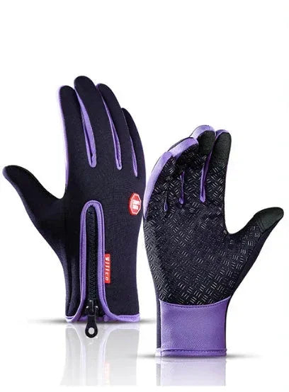 touch screen motorcycle gloves | waterproof winter riding gloves | thermal fleece lining gloves | ultrasonic cleaning