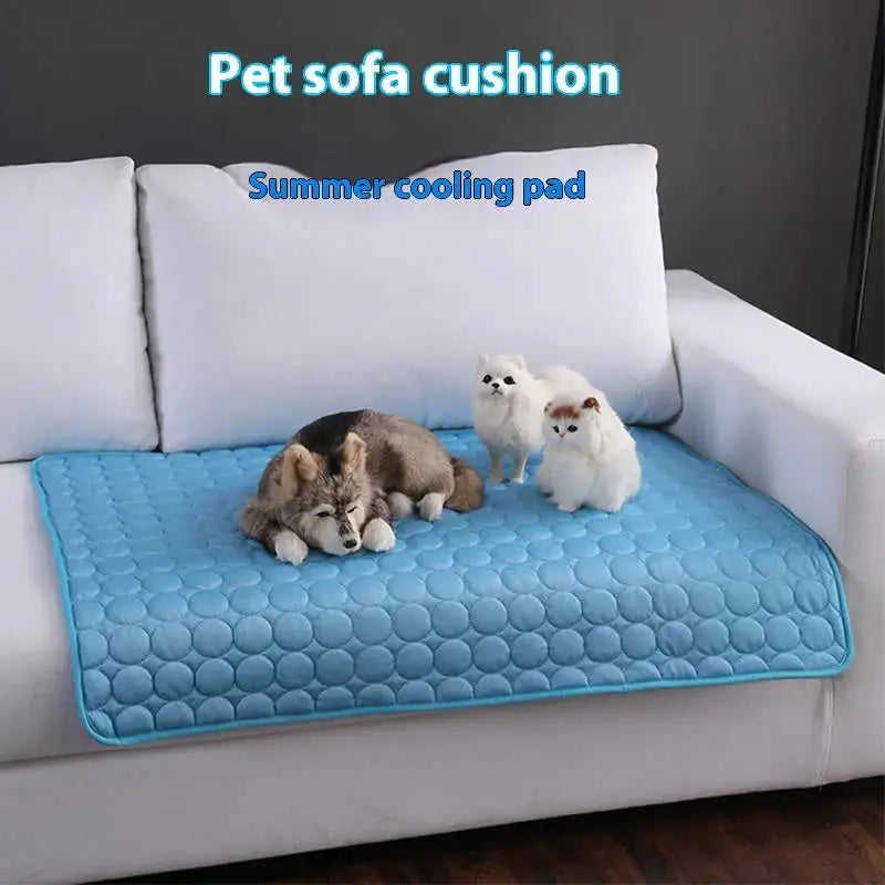 Dog Cooling Mat Summer Pets Cold Bed Extra Large For Small Big Dogs Pet Accessories Cat Durable Blanket Sofa Cat Ice Pad B...
