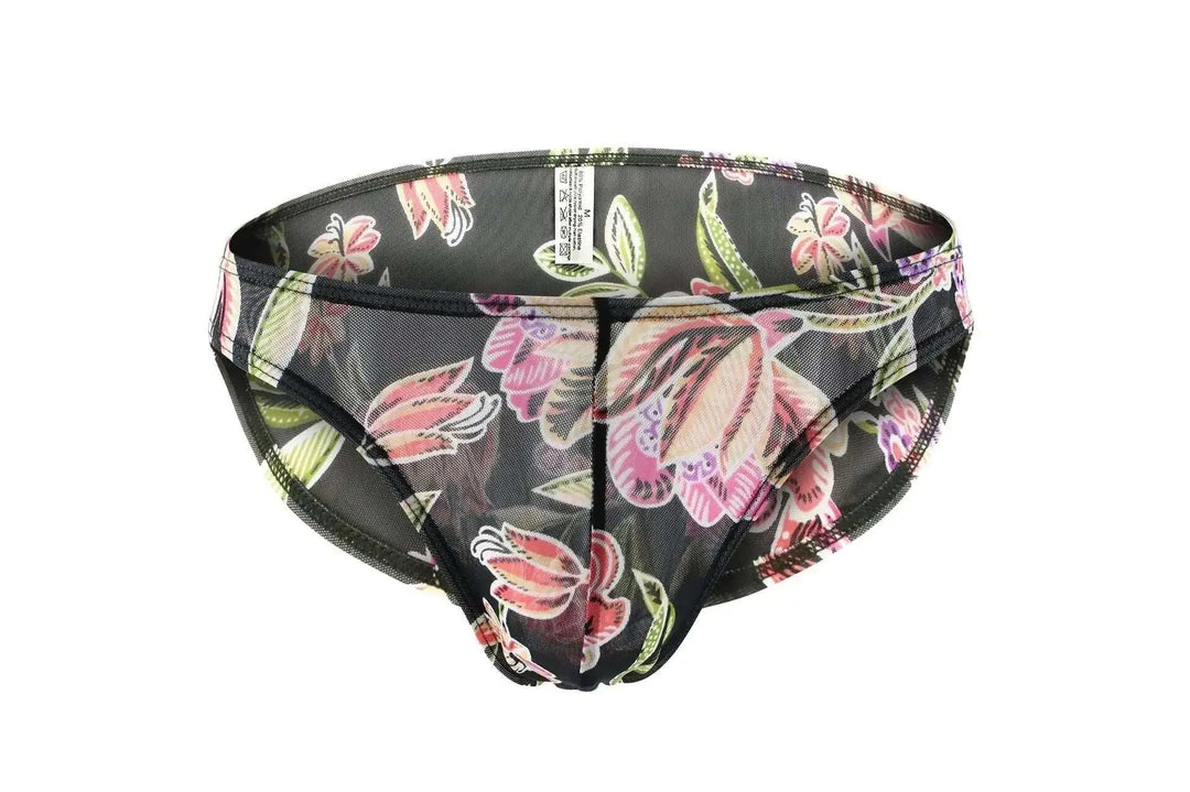 Men's Printed Briefs Breathable Mesh Multi-color Underwear Meifu Market