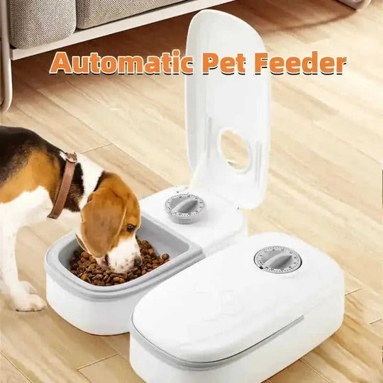Automatic Pet Feeder Smart Food Dispenser For Cats Dogs Timer Stainless Steel Bowl Auto Dog Cat Pet Feeding Pets Supplies...