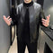 slim fit leather jacket | premium washed leather | lightweight mens jacket | ultrasonic cleaning
