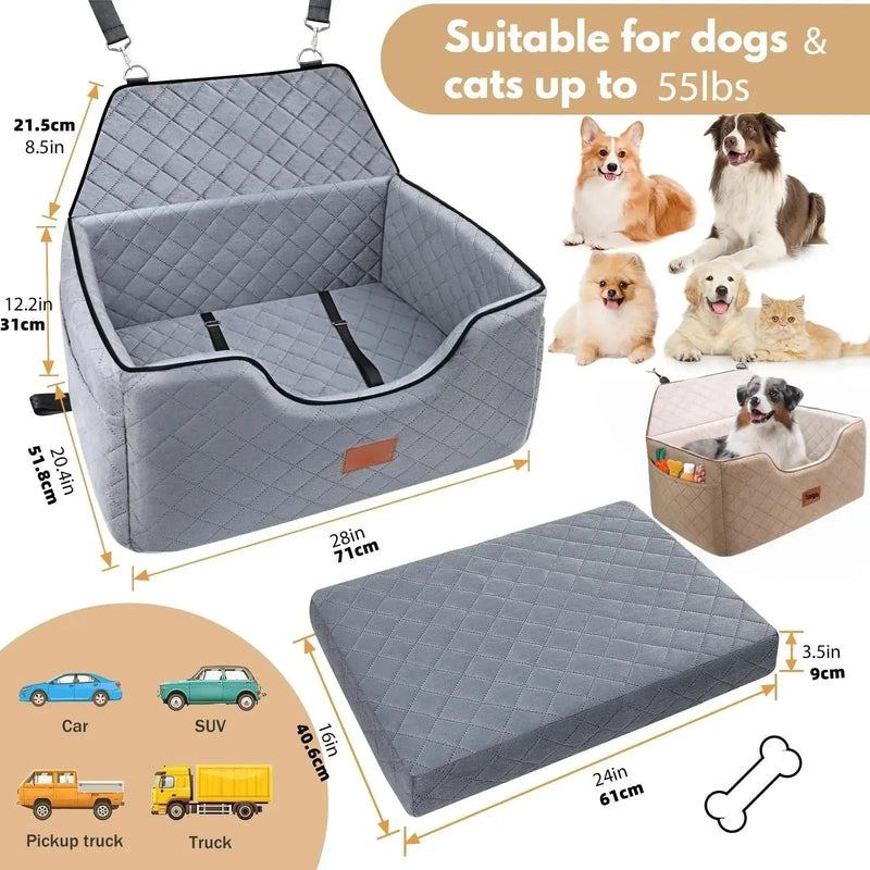 Pet Car Nest Dog Rear Row Breathable Meifu Market