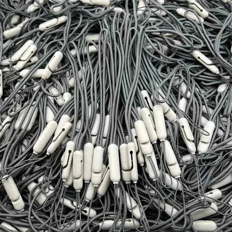 magnetic earbud neck strap | usb-c charging headphone cord | adjustable length earphone tether | ultrasonic cleaning