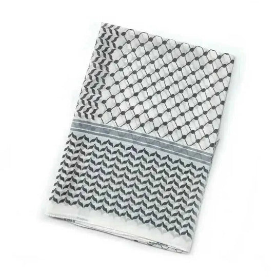 lightweight chiffon scarf | breathable plaid shawl | large square scarf | ultrasonic cleaning