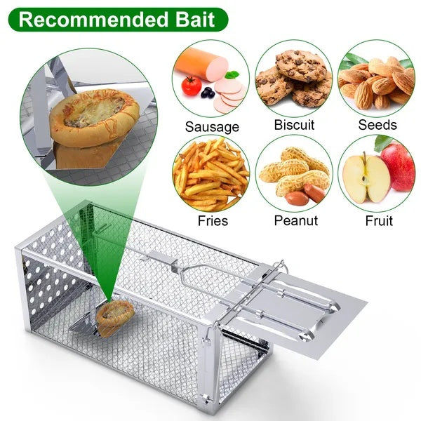 Single Door Rat Trap Cage Humane Rodent Trap Mouse Trap Meifu Market