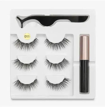 magnetic false eyelashes | reusable eyelash extensions | easy-to-apply lashes | energy saving