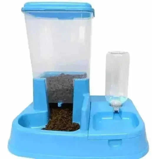 automatic pet feeder with timer | stainless steel pet food dispenser | large capacity cat feeder | ultrasonic cleaning