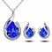 sterling silver jewelry set | 18k gold plated bridal jewelry | minimalist everyday jewelry set | energy saving