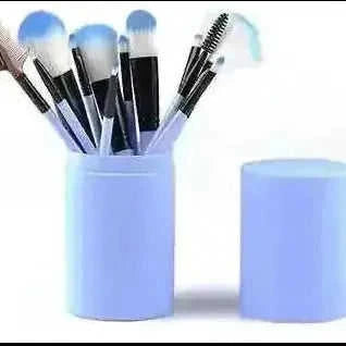 12pcs Professional Makeup Brush Set - Blush Eyeshadow Highlighter Brushes