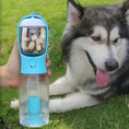 Portable Cat Dog Water Bottle Food Feeder Drinker Poop Dispenser 3 In 1 Leak-proof Multifunctional Dog Water Bottle Pet Products Meifu Market