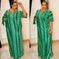 satin maxi dress set | rhinestone embellished robe | loose fit lounge dress | energy saving