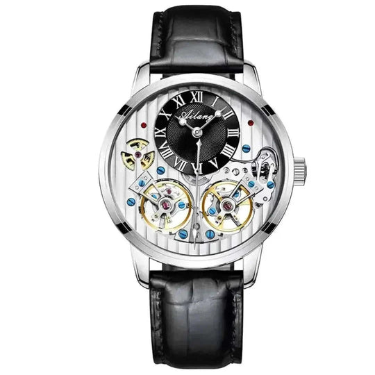double tourbillon complication | sapphire crystal glass | stainless steel case | ultrasonic cleaning