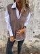 Women's V-neck Knitted Sweater Vest Meifu Market