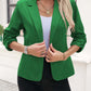 Women's Business Suit Jacket 34 Sleeve Business Casual Jacket Meifu Market