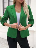 Women's Business Suit Jacket 34 Sleeve Business Casual Jacket Meifu Market