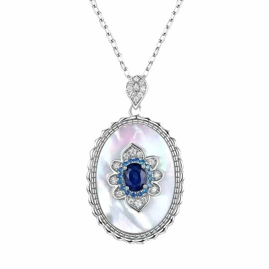 sterling silver necklace | diamond pendant necklace for women | wedding party jewelry | ultrasonic cleaning