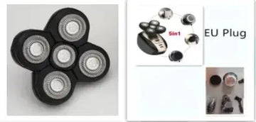 5 In 1 Multifunctional Electric Shaver 5 Blade Razor For Men Shaved Head Rechargeable Shaving Machine Beard Nose Hair Trimmer - it can shave your beard  your head  one machine dual purpose  economic and practical