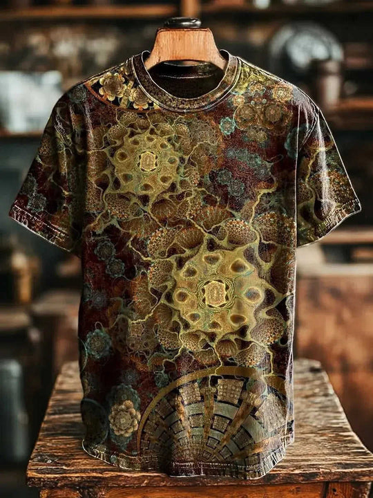 3D Digital Print Fashion Streetwear Short-Sleeve T-Shirt - view 8