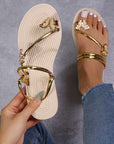 Butterfly Flat Shoes Summer Sandals Women Flip Flops Beach Shoes