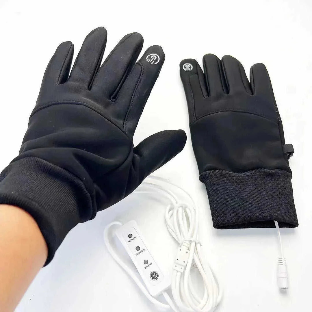 usb heated gloves | electric heating gloves | rechargeable heated gloves | energy saving