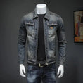 heavyweight denim jacket | plus size denim jacket for men | oversized denim jacket | energy saving