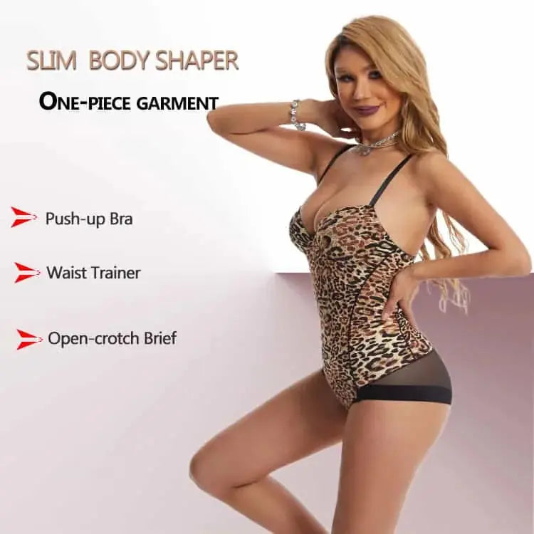 plus size corset bodysuit | breathable corset one-piece | adjustable waist cincher | energy saving