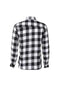 A Long-sleeved Pocket Checked Shirt With A Lapel For Young Men In Autumn And - main view (material: cotton | color:...