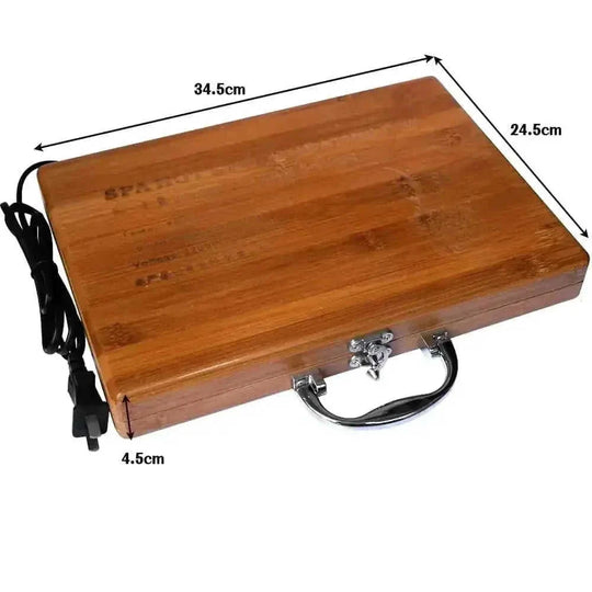 hot stone massage heater | professional massage stone warmer | basalt stone heating box | ultrasonic cleaning