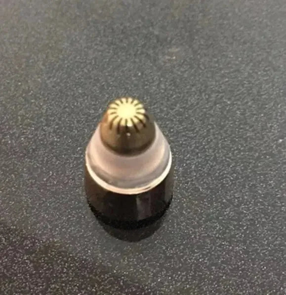 painless facial hair remover | 18k gold plated trimmer | waterproof electric eyebrow shaper | ultrasonic cleaning