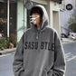 American Hooded Sweater Men's Plus Velvet Autumn And Winter Type Loose Meifu Market