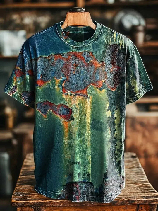 3D Digital Print Fashion Streetwear Short-Sleeve T-Shirt - view 9