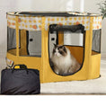 foldable pet playpen | portable dog crate for travel | collapsible cat kennel | energy saving