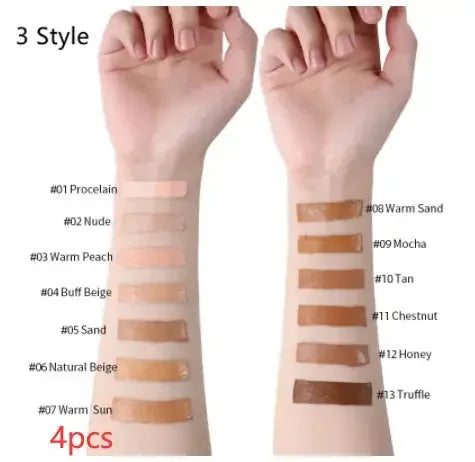 oil-free liquid foundation | long-lasting matte foundation | full coverage concealer | ultrasonic cleaning