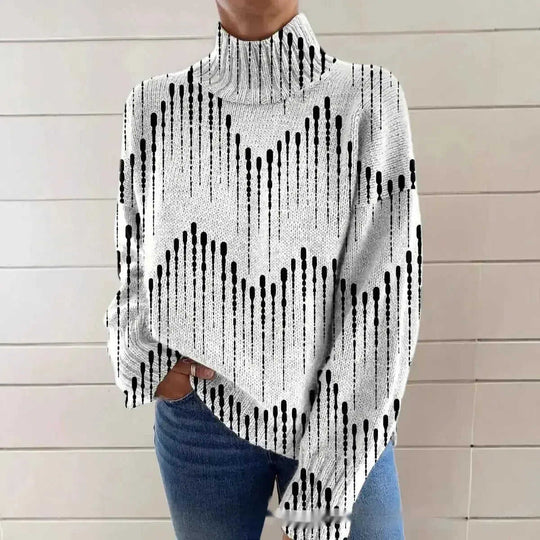 New Christmas Abstract Printing Casual Cloak Coat Cardigan Meifu Market
