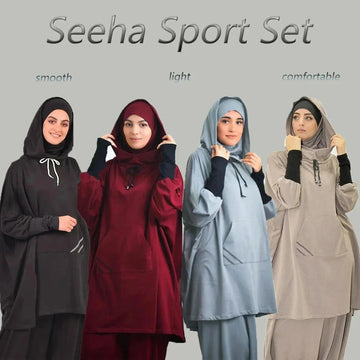 womens 2 piece tracksuit set | fleece loungewear set with pockets | hooded sweatshirt and jogger pants | energy saving