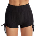 butt-lifting shorts | high-waisted gym shorts | textured workout shorts | energy saving