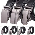 genuine leather belt | automatic buckle belt | adjustable leather belt | energy saving