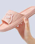 Cartoon Bear Shoes EVA Slippers Bathroom House Shoes