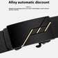 Automatic Leather Buckle Cowhide Casual Business Men's Pant Belt Meifu Market