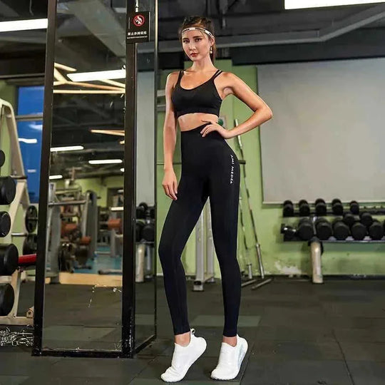 high-waisted yoga pants | 4-way stretch fabric | moisture-wicking leggings | energy saving
