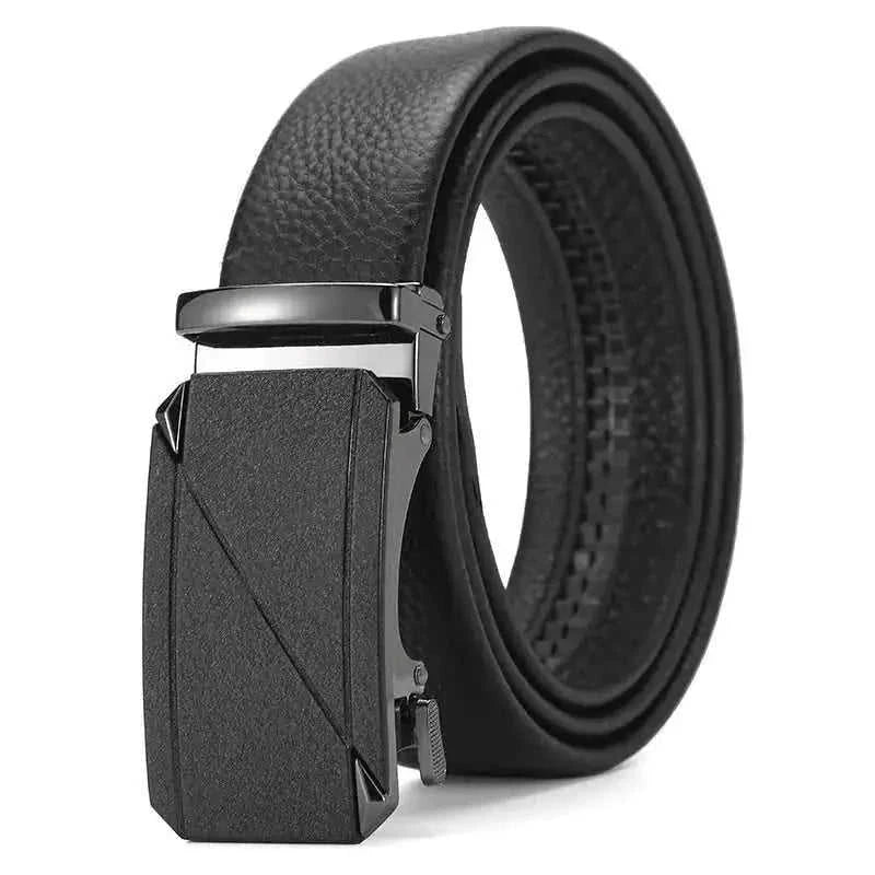 Genuine Leather Automatic Pure Leather Belt Boys Style 10 - size and dimension reference