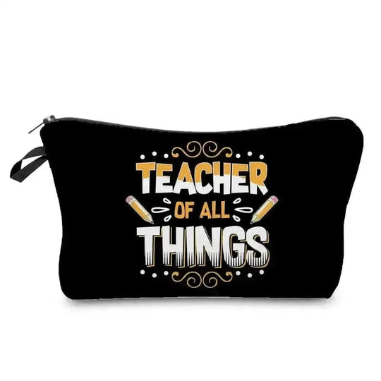 waterproof cosmetic bag | travel makeup organizer with zipper | pvc material toiletry bag | ultrasonic cleaning