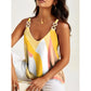 summer tank tops for women | v neck sleeveless top | loose fit casual blouse | energy saving