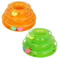 Pet Cat Crazy Ball Disk Interactive Toys Amusement Plate Trilaminar Funny Toy Meifu Market