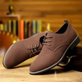 Large Size Men's Leather Shoes Casual Suede Leather Shoes Meifu Market