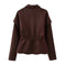 suede blazer jacket | single button closure | slim fit suit jacket | energy saving