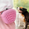 Dog Treat Pouch - Training Bag Waist Pack with Silicone Storage Pink - front view Pet Supplies