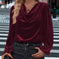 Women's Pile Collar Long Sleeve Top Meifu Market
