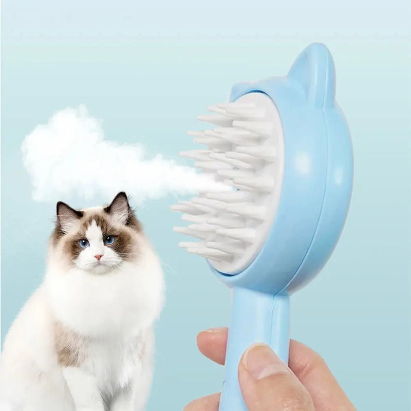 Hair Cleaning Brush With Mist Multifunctional Cat Grooming Brush Rechargeable Self Cleaning Slicker Brush For Pets Dogs & Catsb Pet Products Meifu Market
